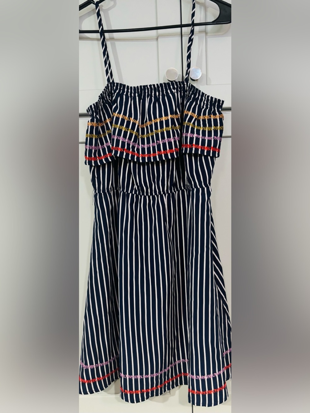 THML Navy Stripe "Sunday Stroll" Dres NET Size L